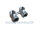 Buderus Zweirohr Hahnblock Eckform, 3/4" Überwurf x3/4"AG für Ventilheizkörper